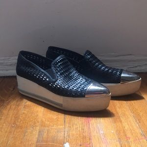 Miu Miu Platform Skater Sneaker